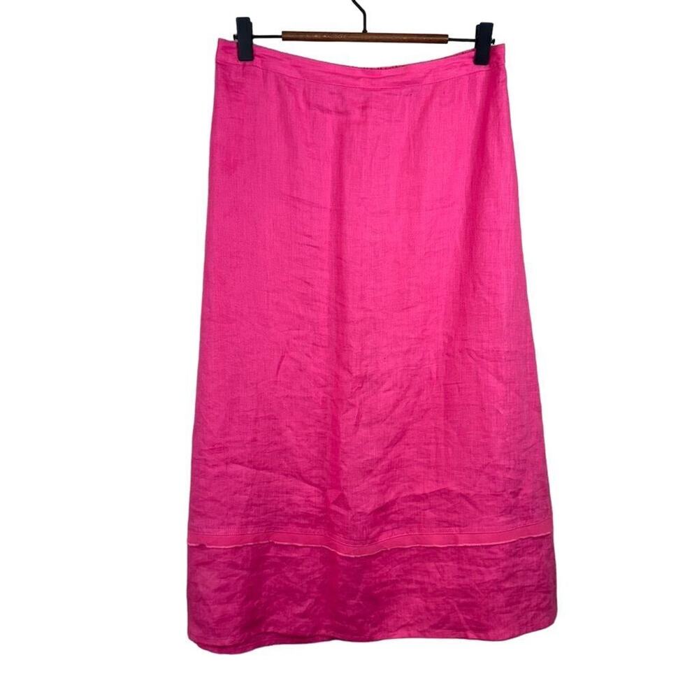 Kim Rogers Women's PS Fuchsia Midi Skirt Vintage Y2K Casual Spring